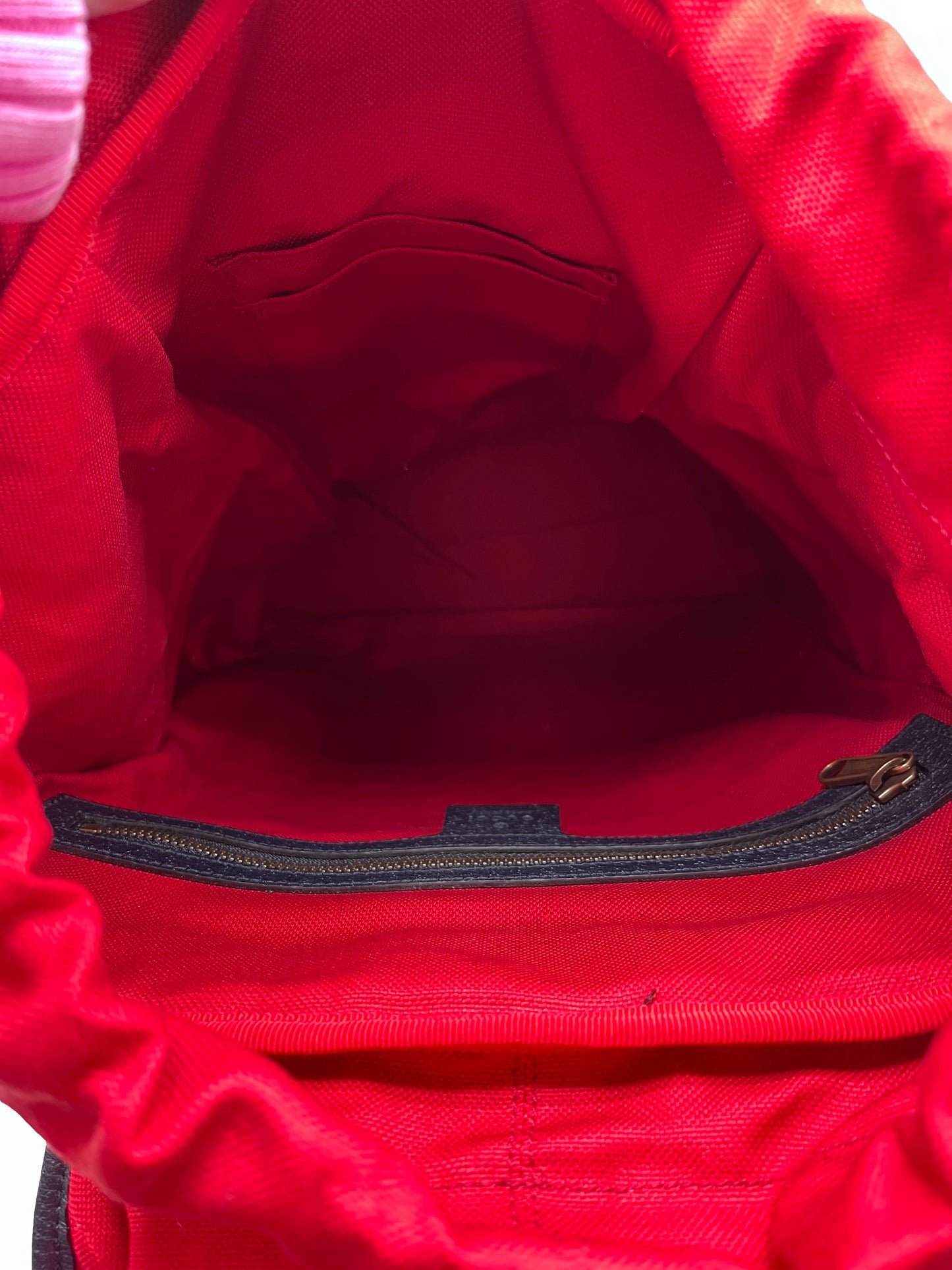 Backpack Luxury Designer By Gucci, Size: Medium