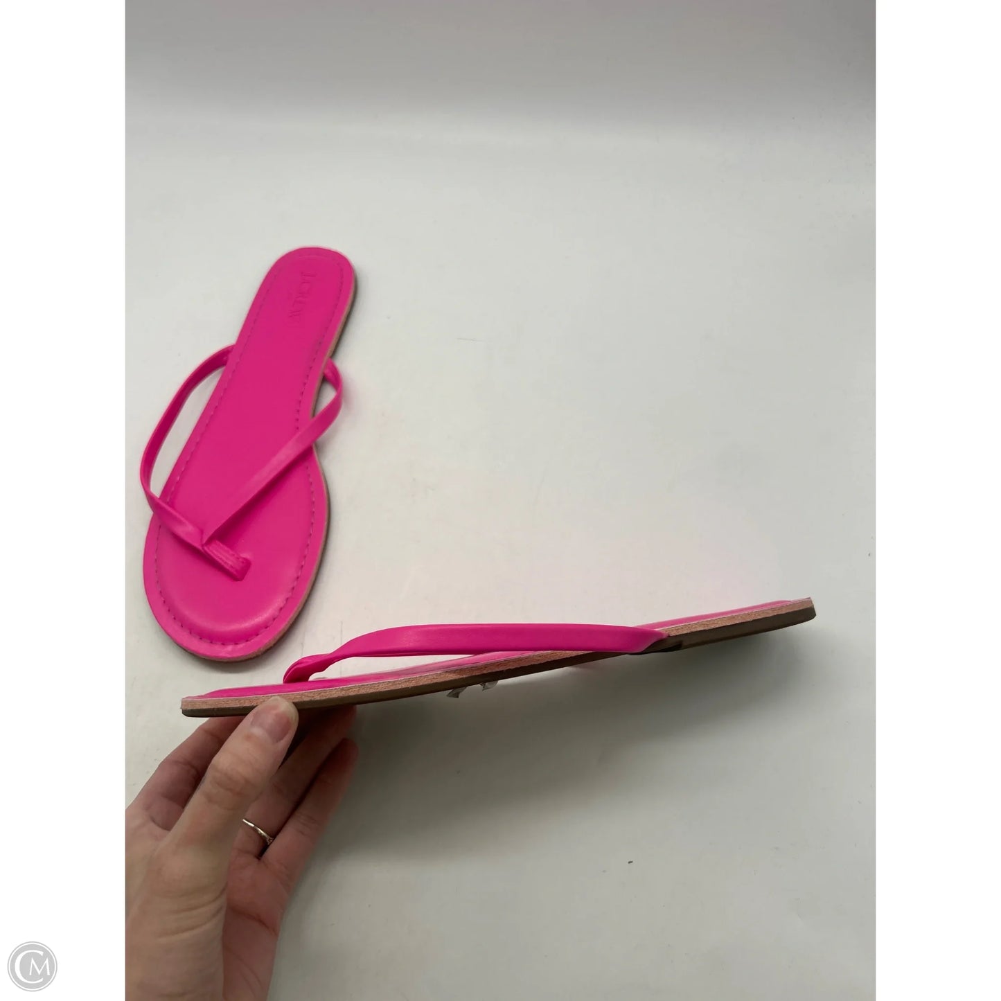 Sandals Flats By J. Crew In Pink, Size: 10