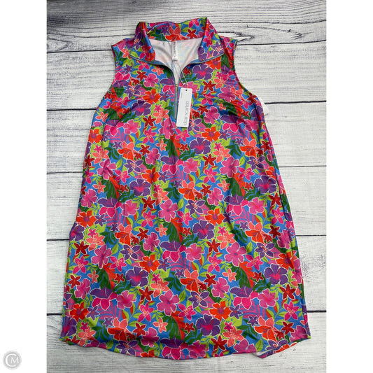 Dress Casual Midi By Dear Scarlett In Multi-colored, Size: Xl