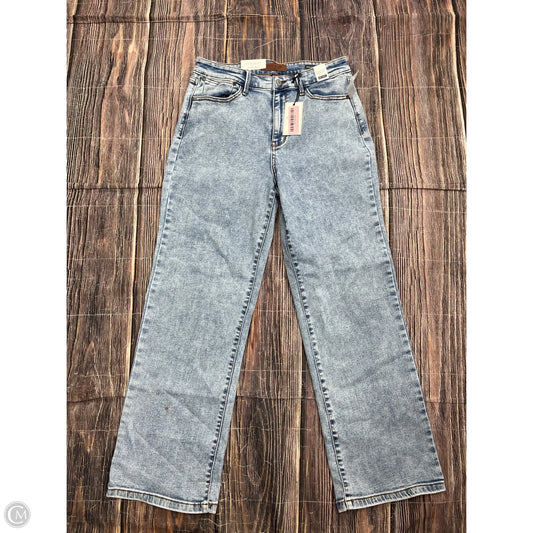 Jeans Straight By Judy Blue In Blue Denim, Size: 10
