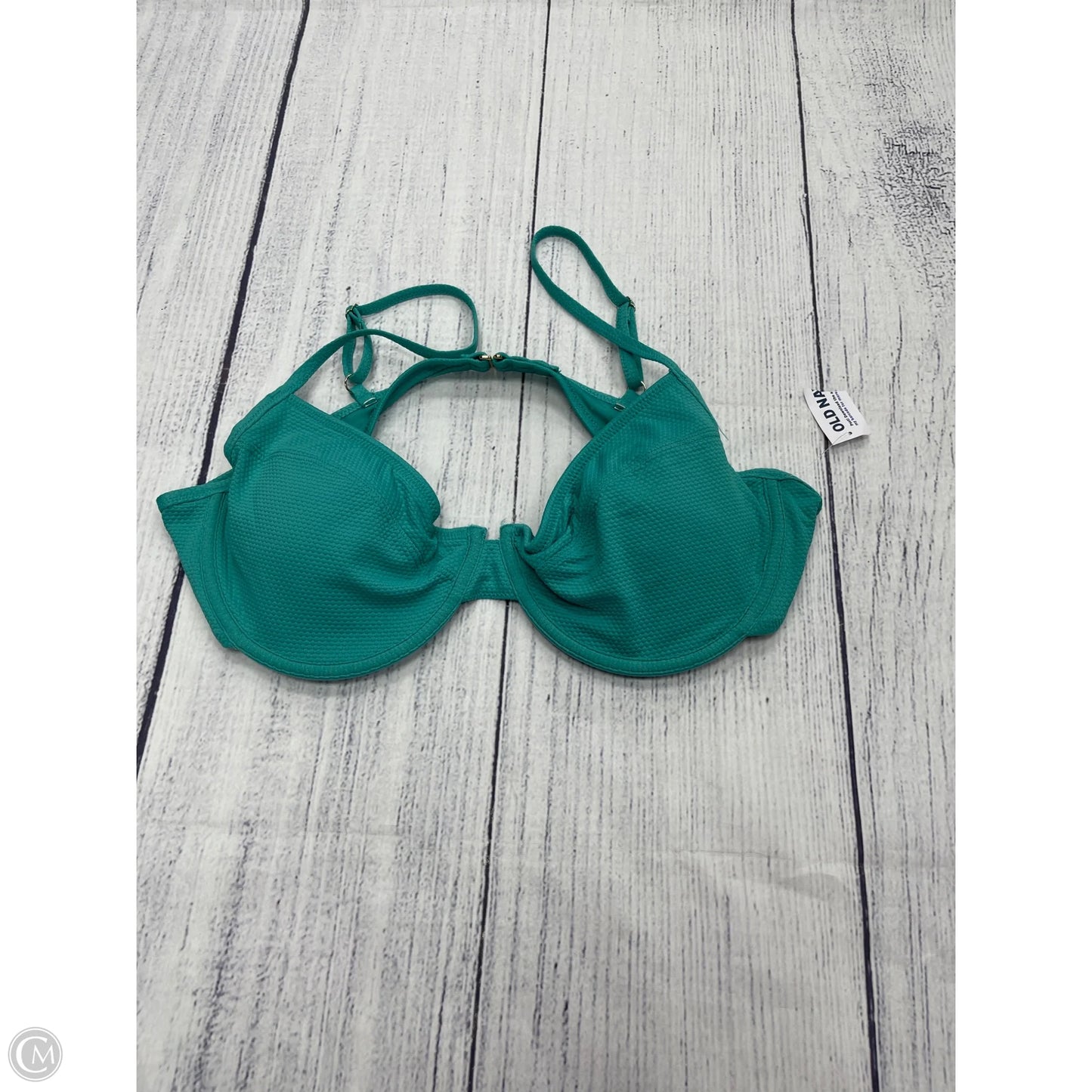 Swimsuit Top By Old Navy In Green, Size: Xl