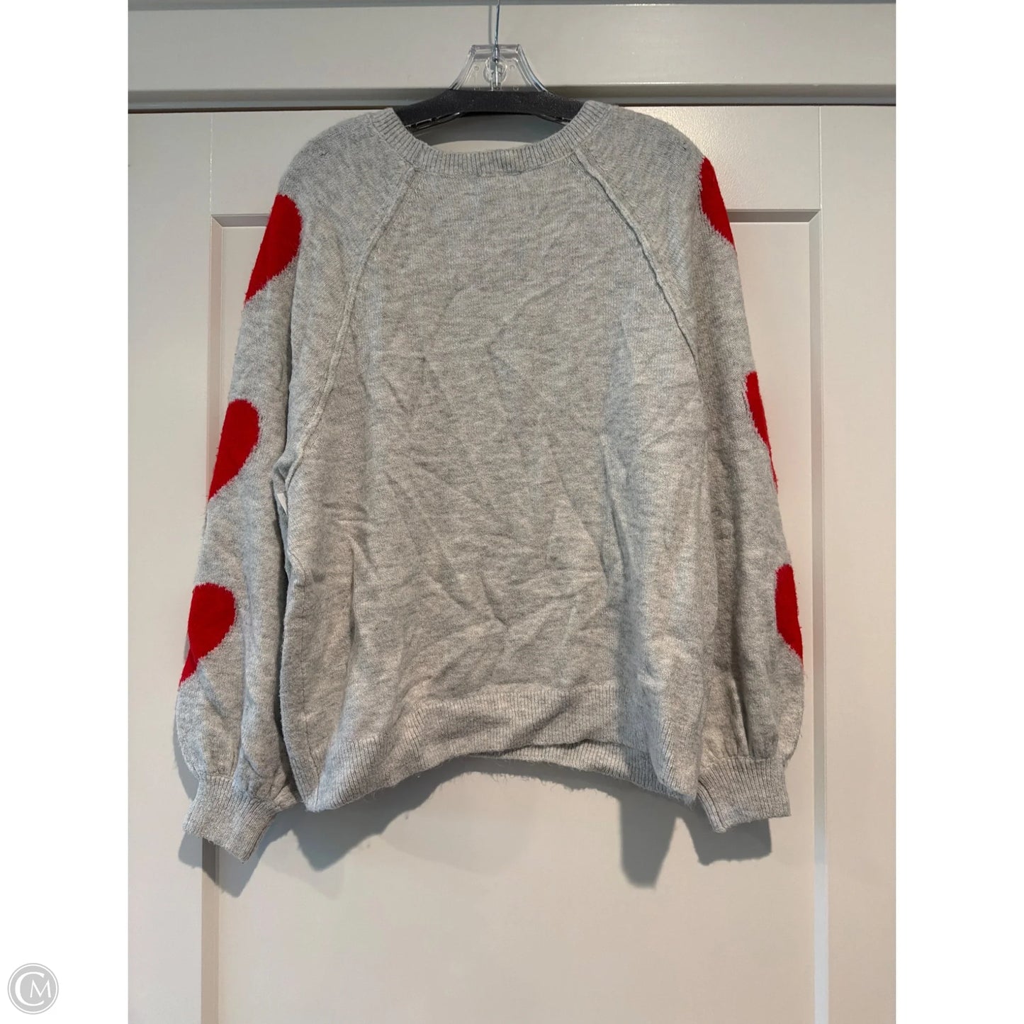 Sweater By Cece In Grey, Size: L