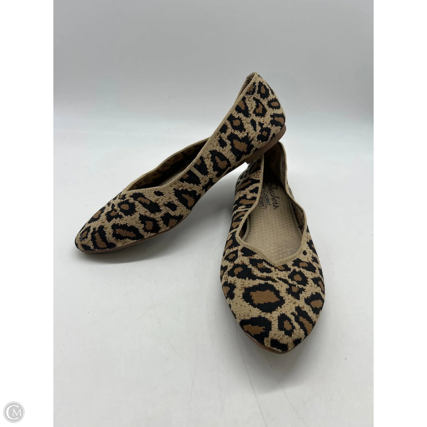 Shoes Flats By Skechers In Animal Print, Size: 9