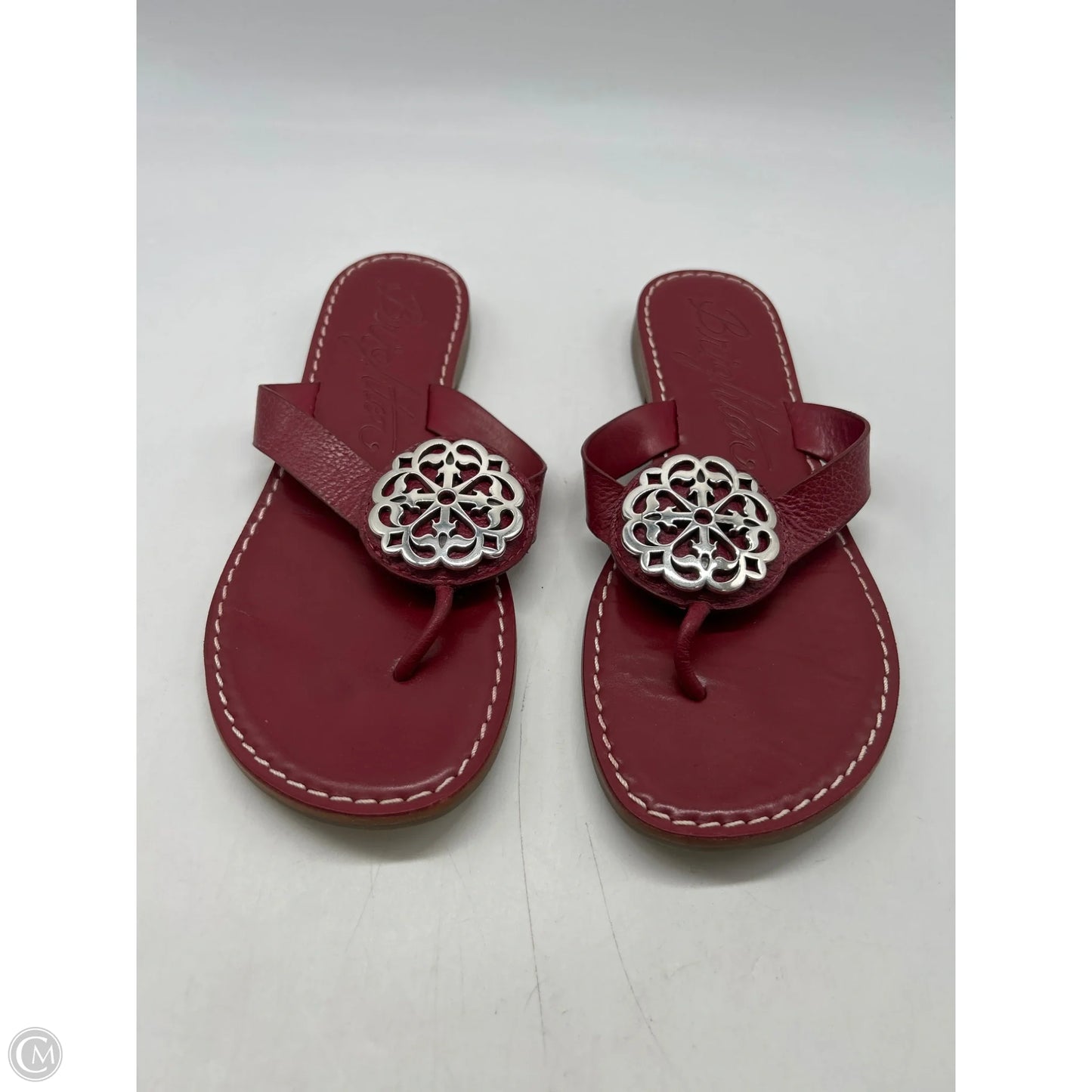 Sandals Flats By Brighton In Red, Size: 7