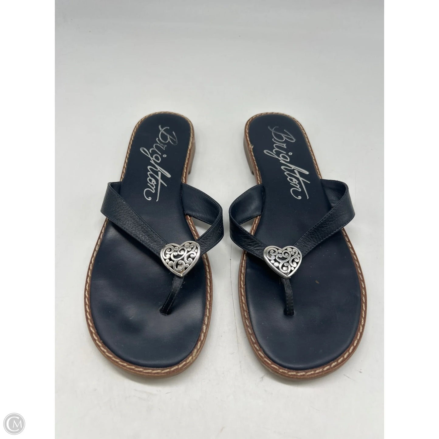 Sandals Flats By Brighton In Navy, Size: 7.5