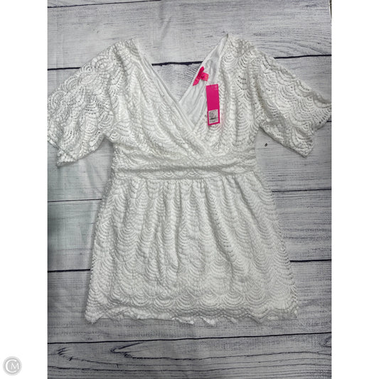 Dress Designer By Lilly Pulitzer In White, Size: Xl