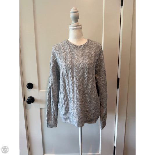 Sweater By Loft In Grey, Size: M