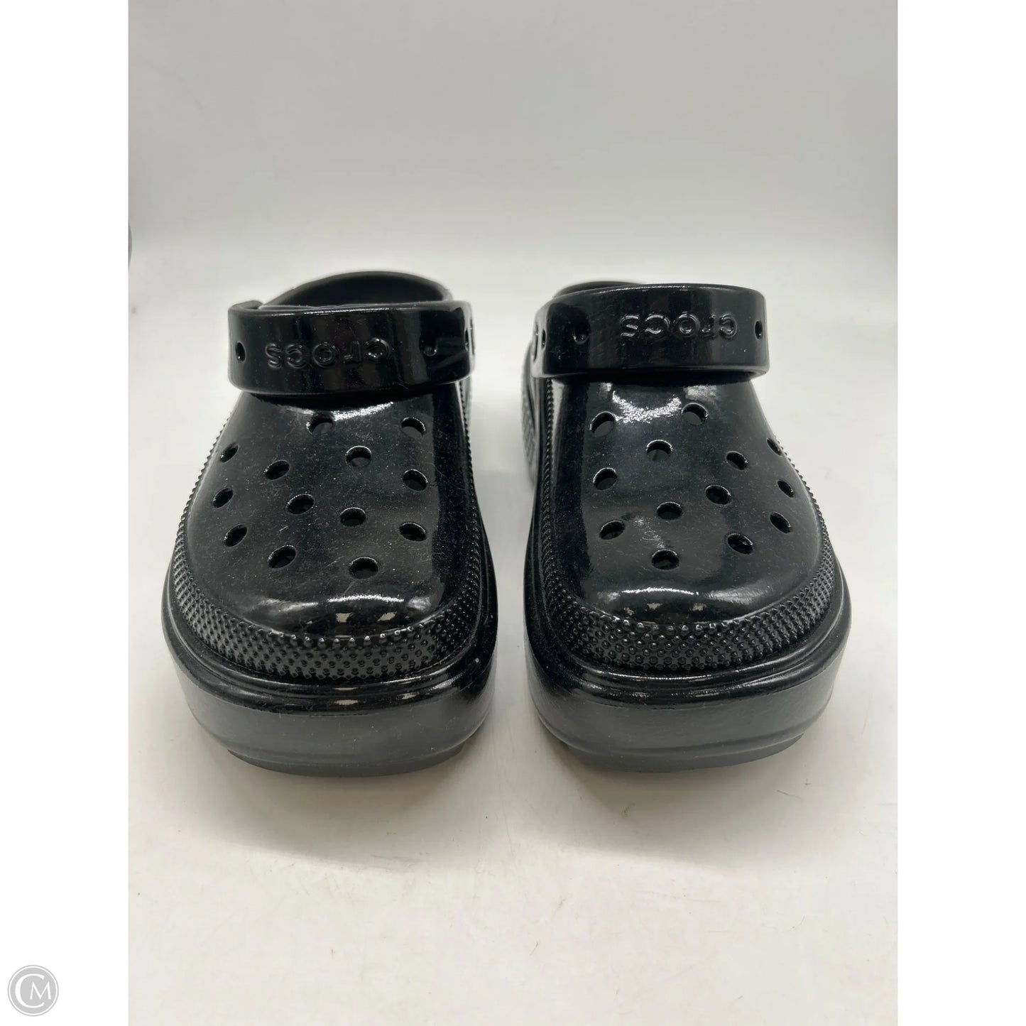 Sandals Sport By Crocs In Black, Size: 8