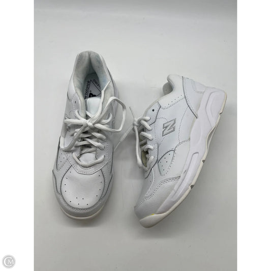 Shoes Athletic By New Balance In White, Size: 6.5