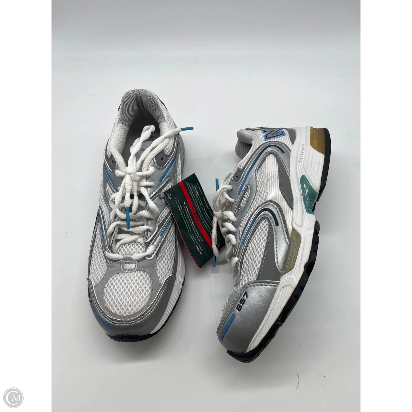 Shoes Athletic By New Balance In White, Size: 7