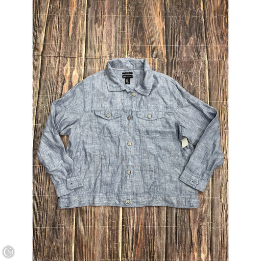 Jacket Other By Jones New York In Blue, Size: 1x