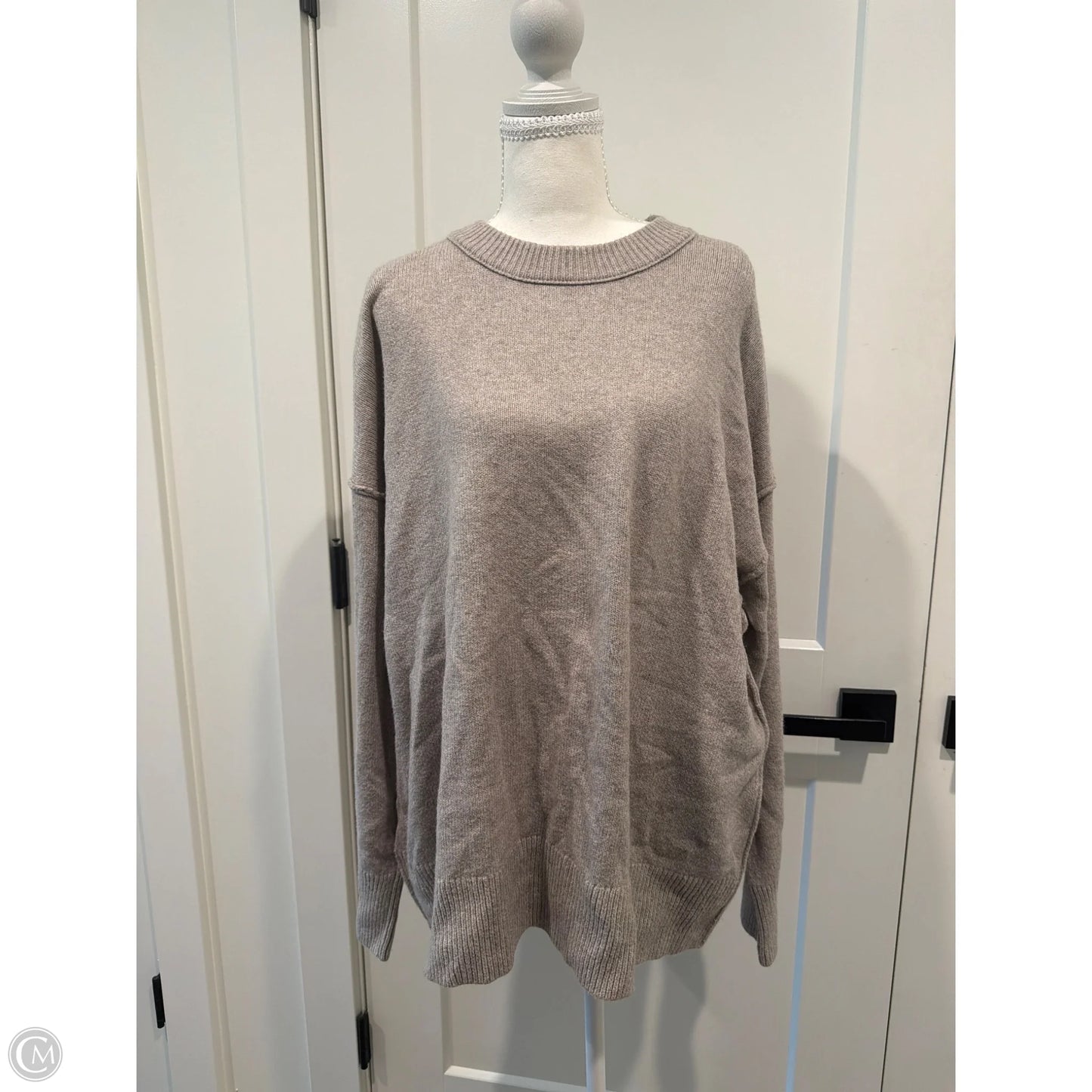Sweater By Aerie In Tan, Size: L
