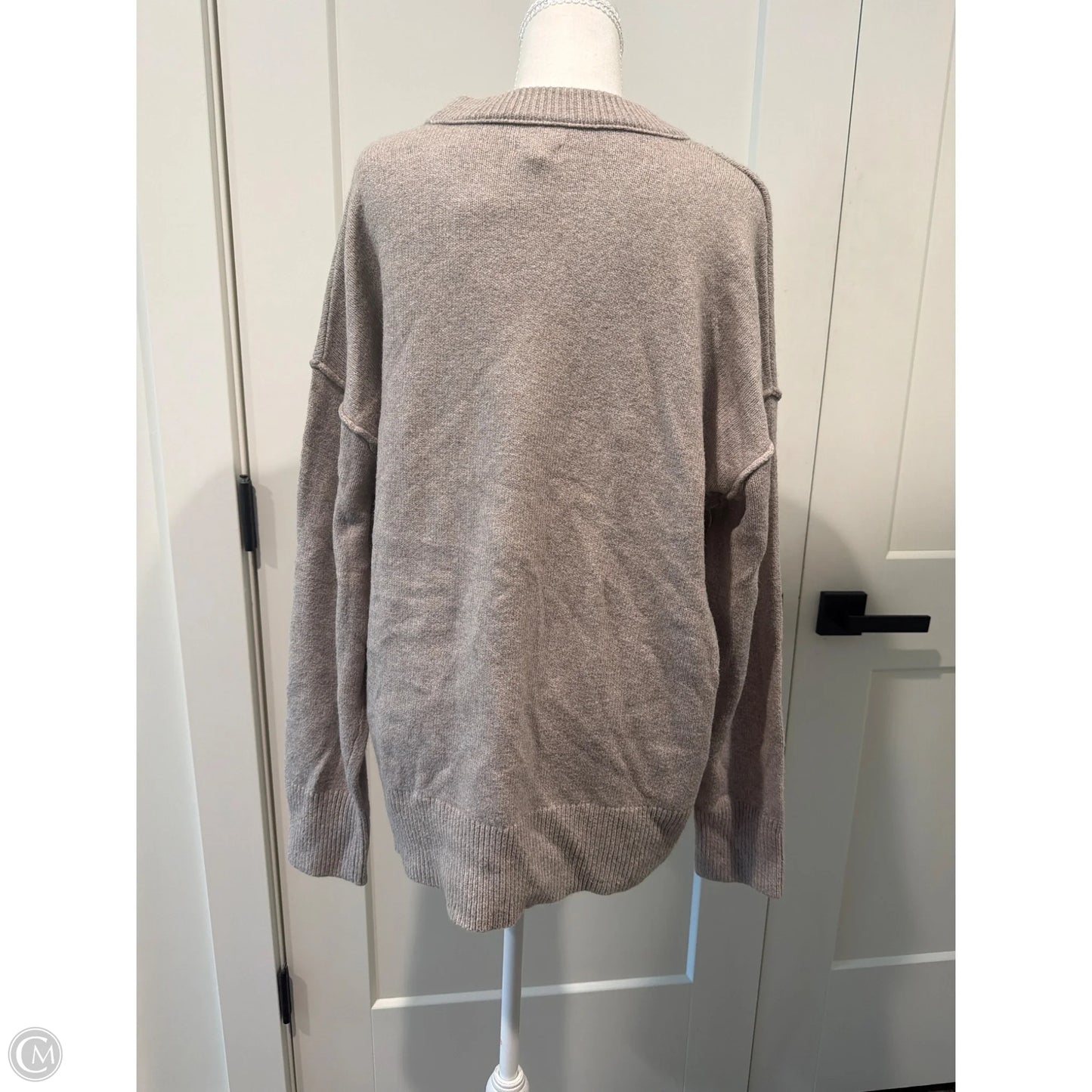 Sweater By Aerie In Tan, Size: L