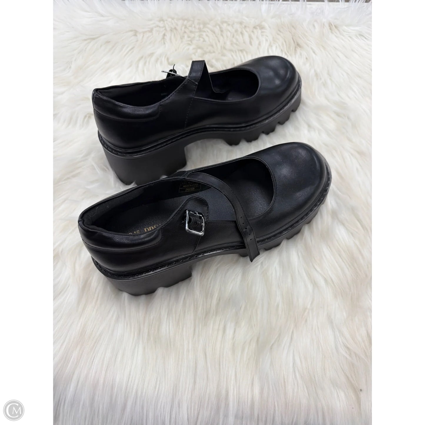 Shoes Heels Block By Dream Pairs In Black, Size: 9.5