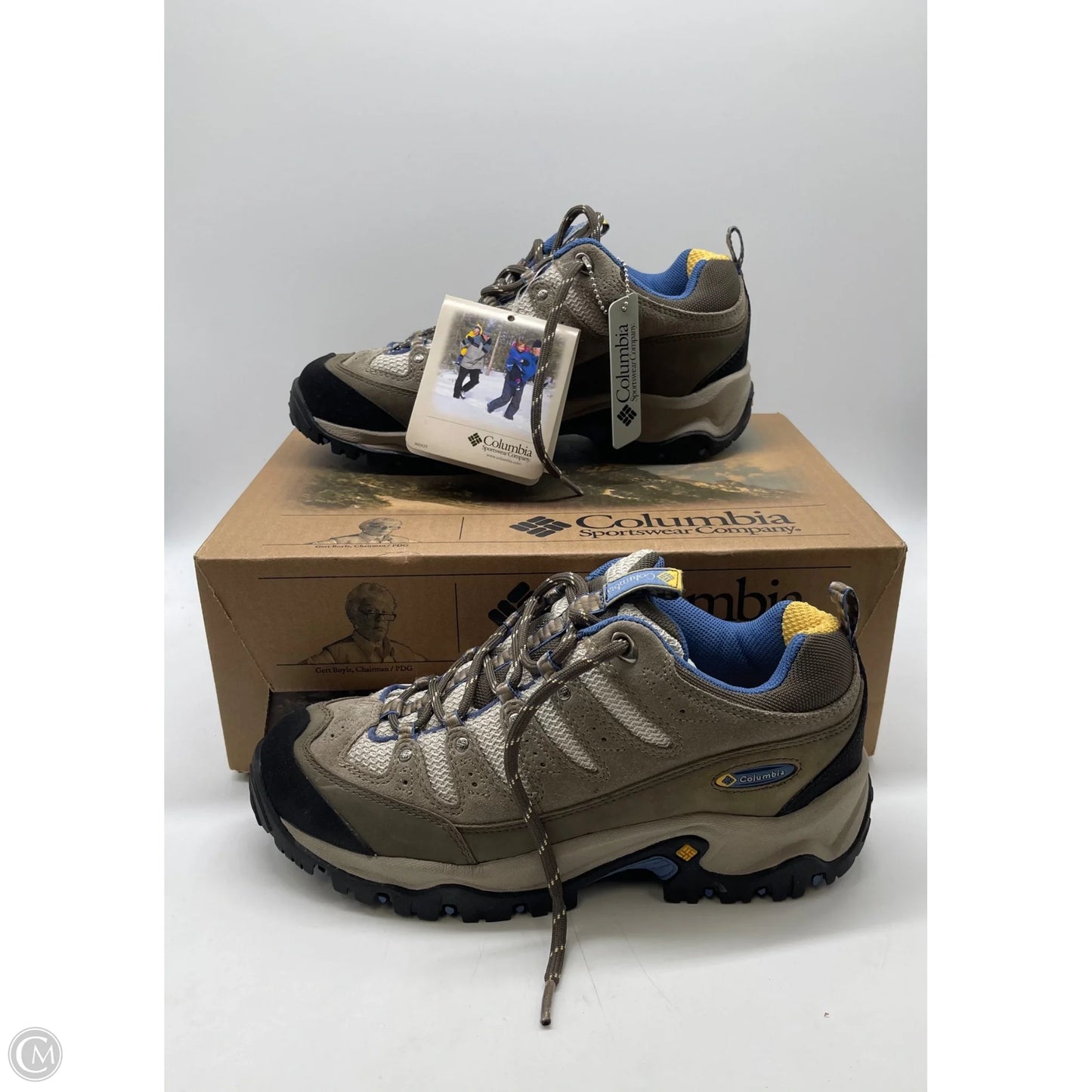 Shoes Athletic By Columbia In Tan, Size: 9