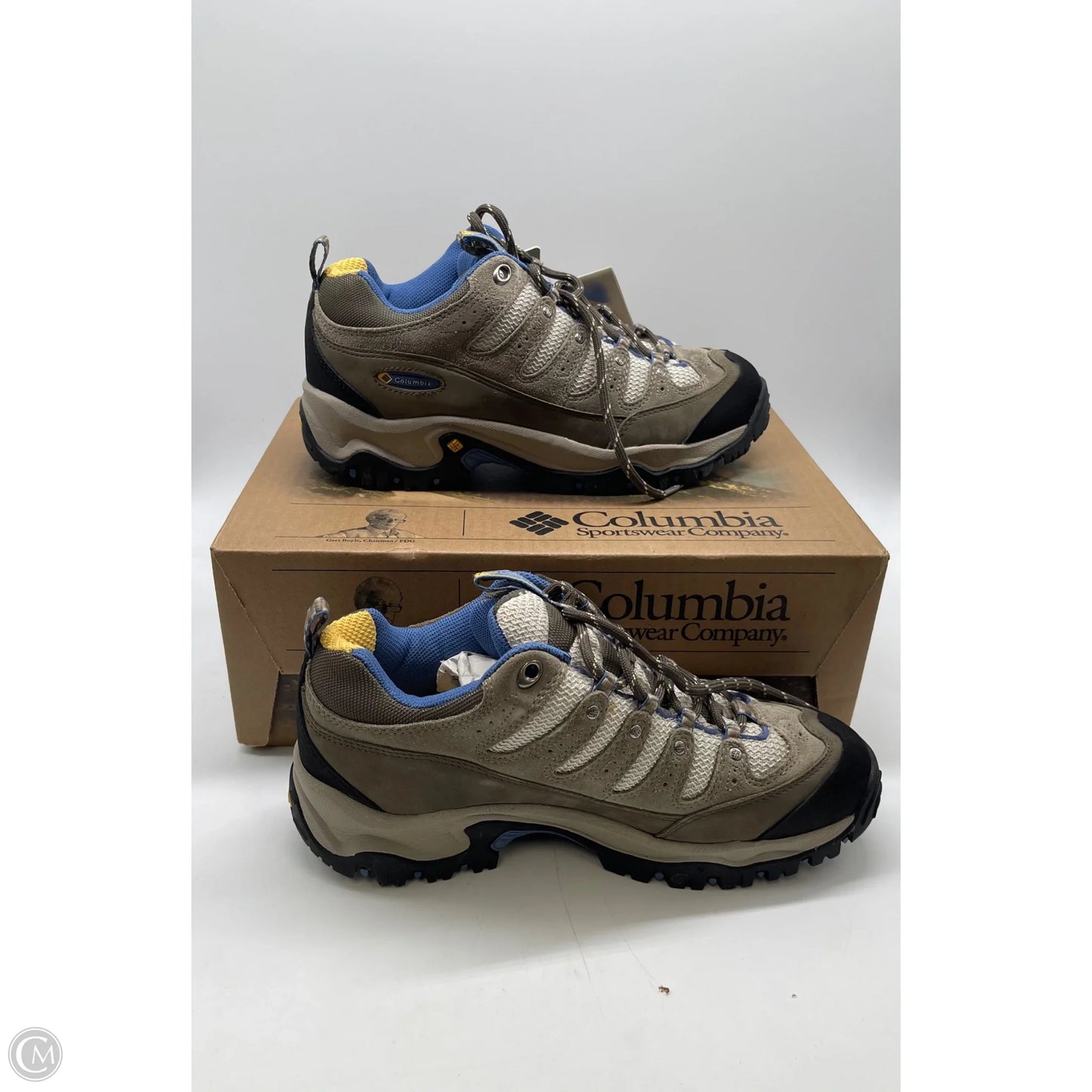 Shoes Athletic By Columbia In Tan, Size: 9