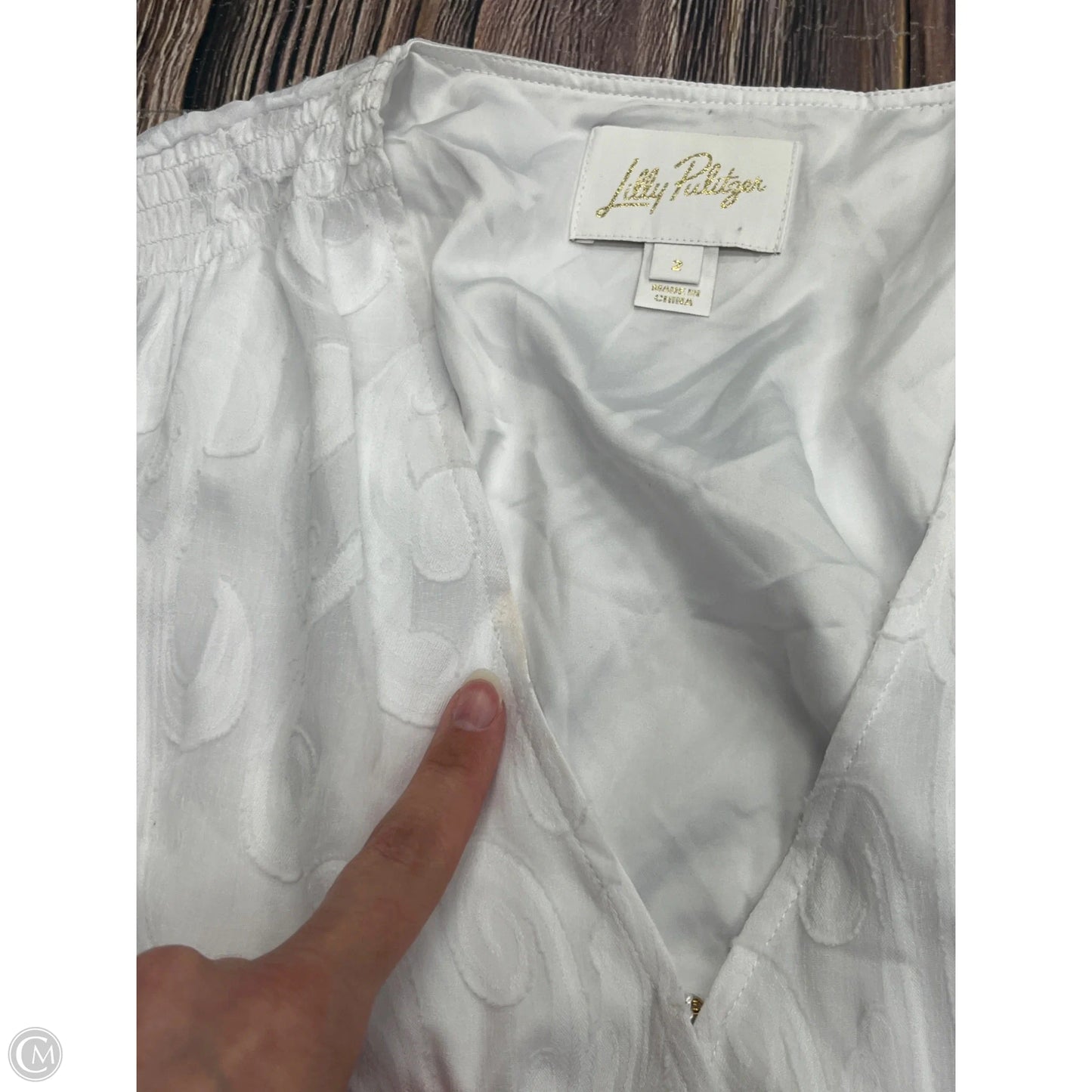 Dress Designer By Lilly Pulitzer In White, Size: Xs