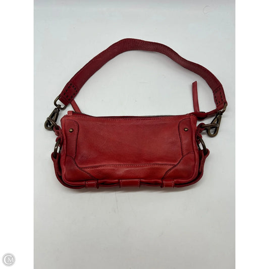 Handbag Leather By Free People, Size: Small