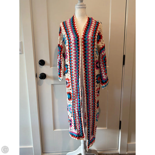 Cardigan By Clothes Mentor In Multi-colored, Size: M