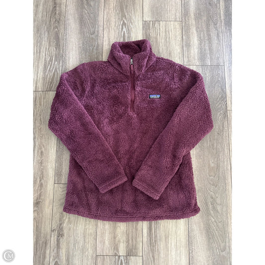 Sweatshirt Collar By Patagonia In Purple, Size: L