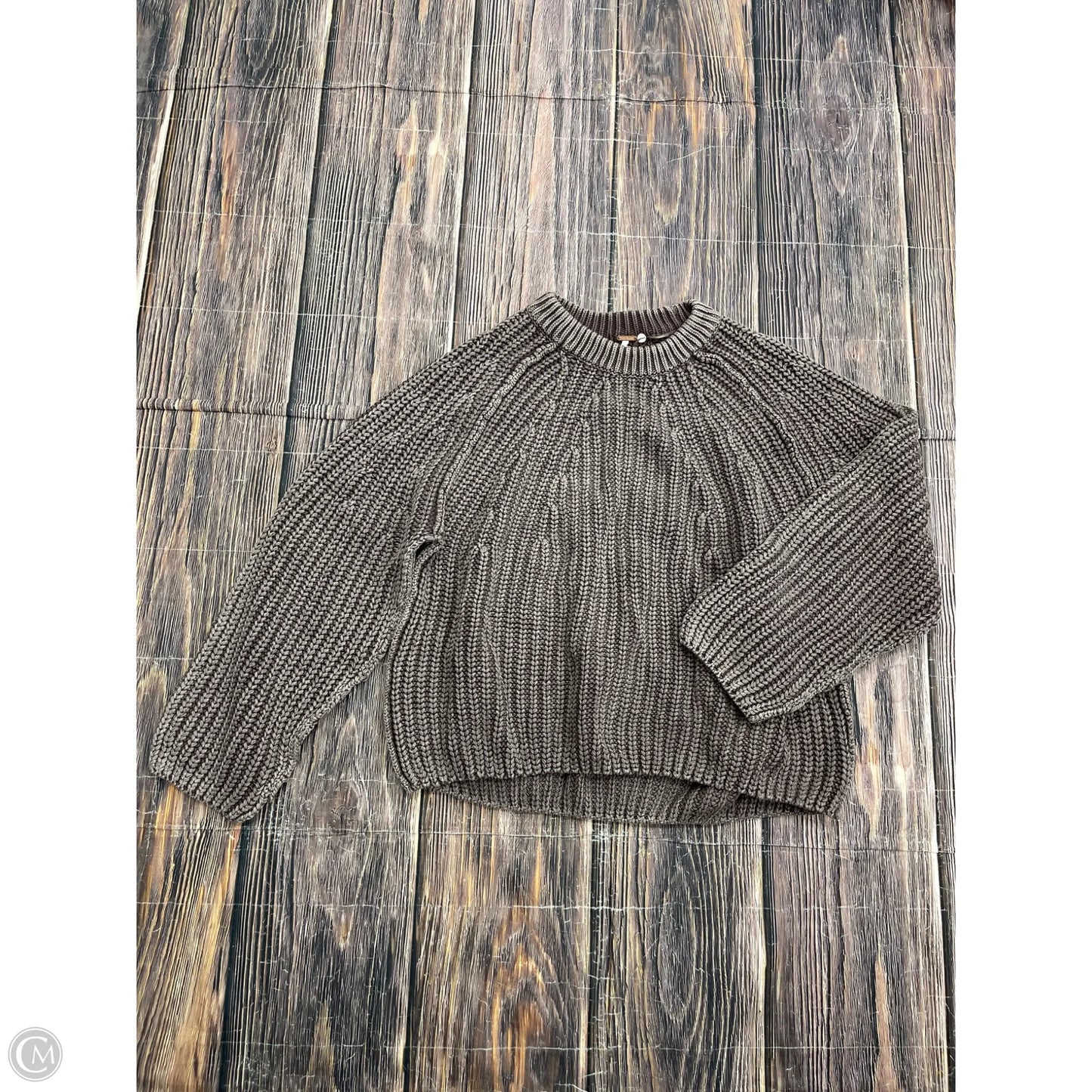 Sweater By Free People In Brown, Size: M