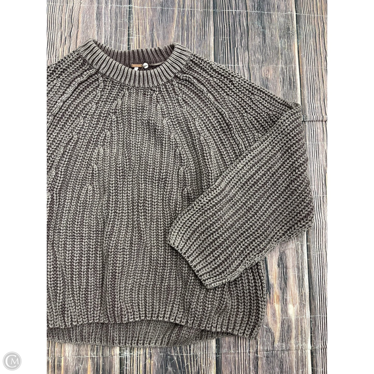 Sweater By Free People In Brown, Size: M