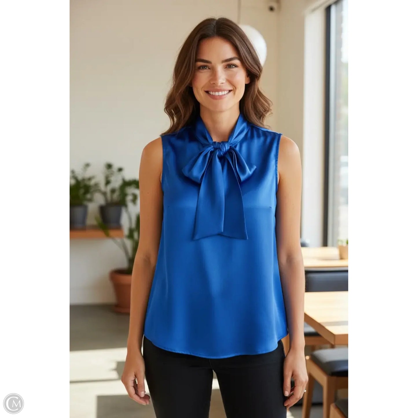 Tank Top By Nine West In Blue, Size: Xl