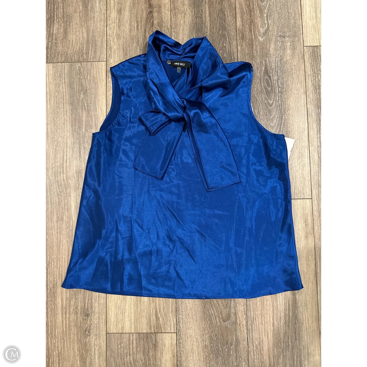 Tank Top By Nine West In Blue, Size: Xl