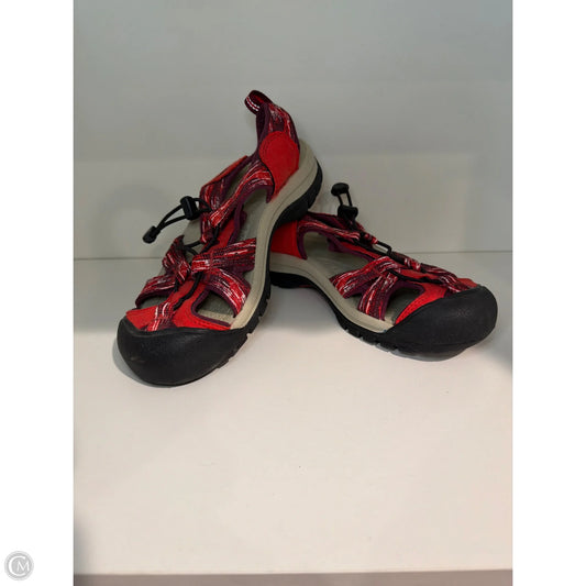 Sandals Sport By Keen In Red, Size: 7.5
