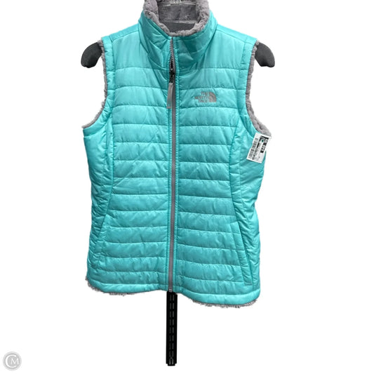 Vest Faux Fur & Sherpa By The North Face In Teal, Size: Xs