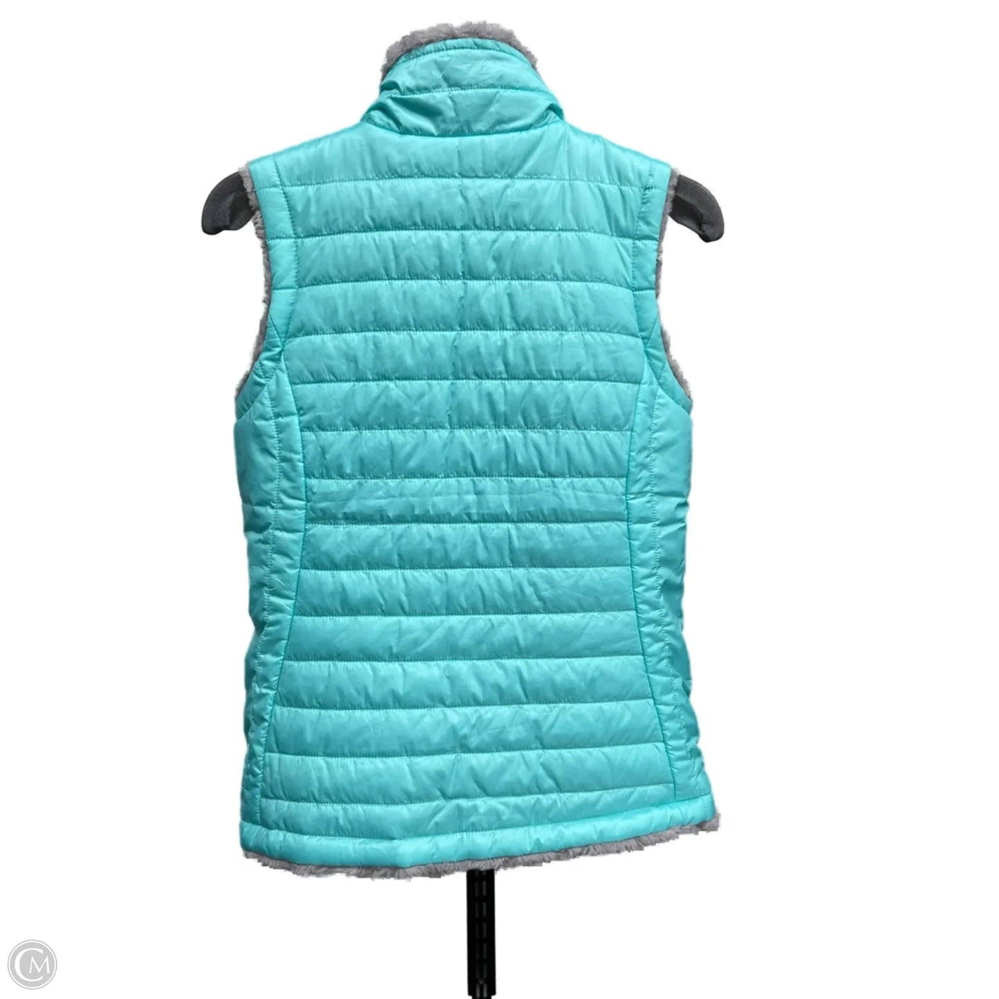 Vest Faux Fur & Sherpa By The North Face In Teal, Size: Xs