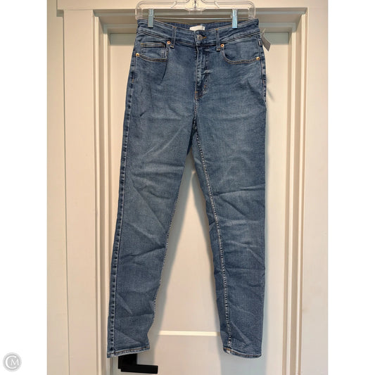 Jeans Skinny By H&m In Blue Denim, Size: 8
