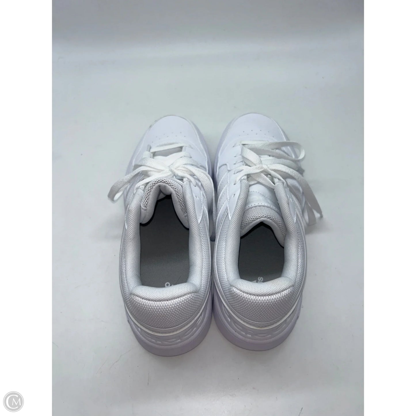 Shoes Athletic By Adidas In White, Size: 9