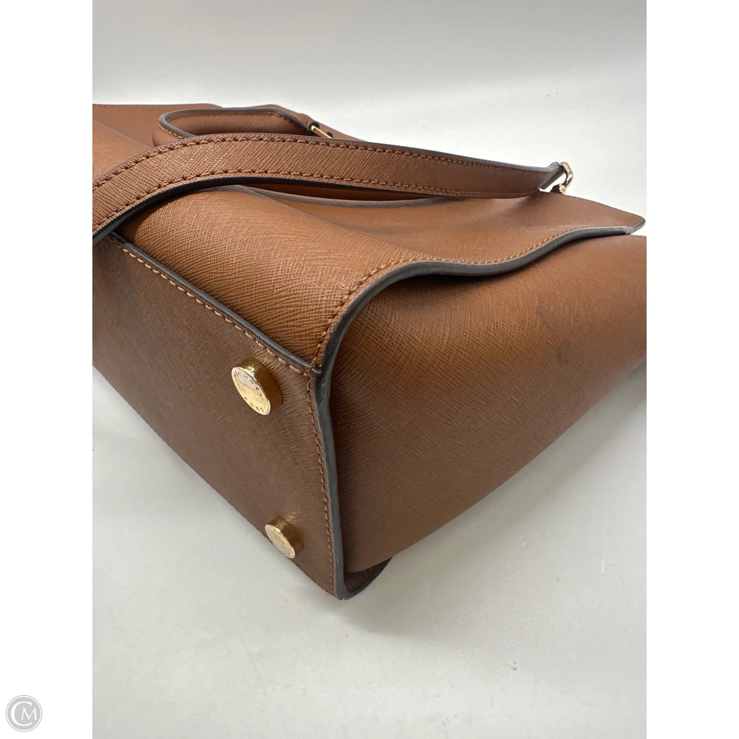 Handbag Leather By Michael By Michael Kors, Size: Large