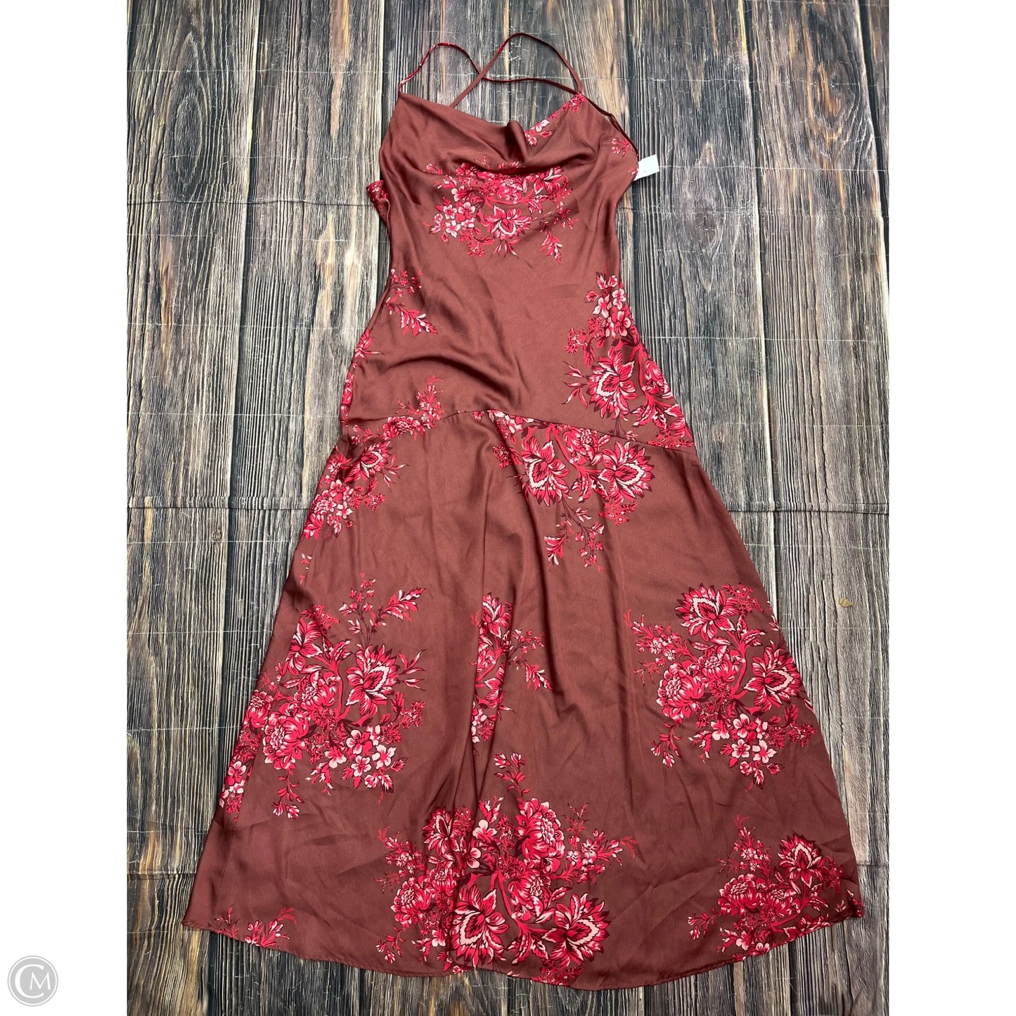 Dress Casual Maxi By Free People In Maroon, Size: S