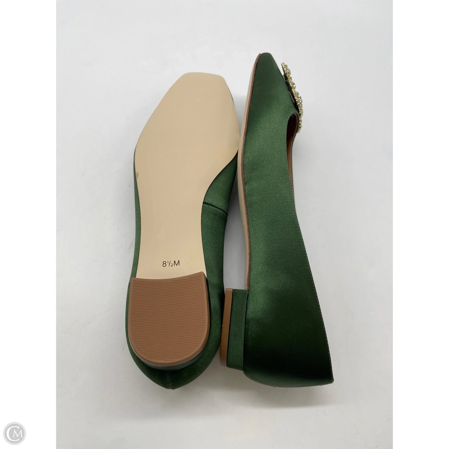 Shoes Flats By Talbots In Green, Size: 8.5