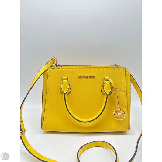 Handbag Leather By Michael By Michael Kors, Size: Medium