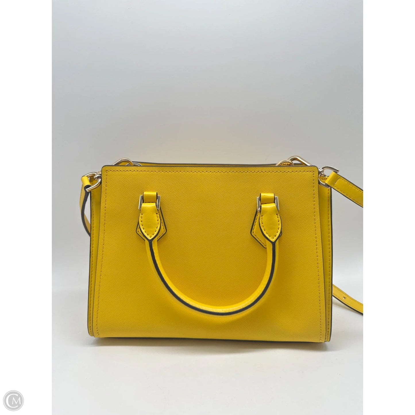 Handbag Leather By Michael By Michael Kors, Size: Medium