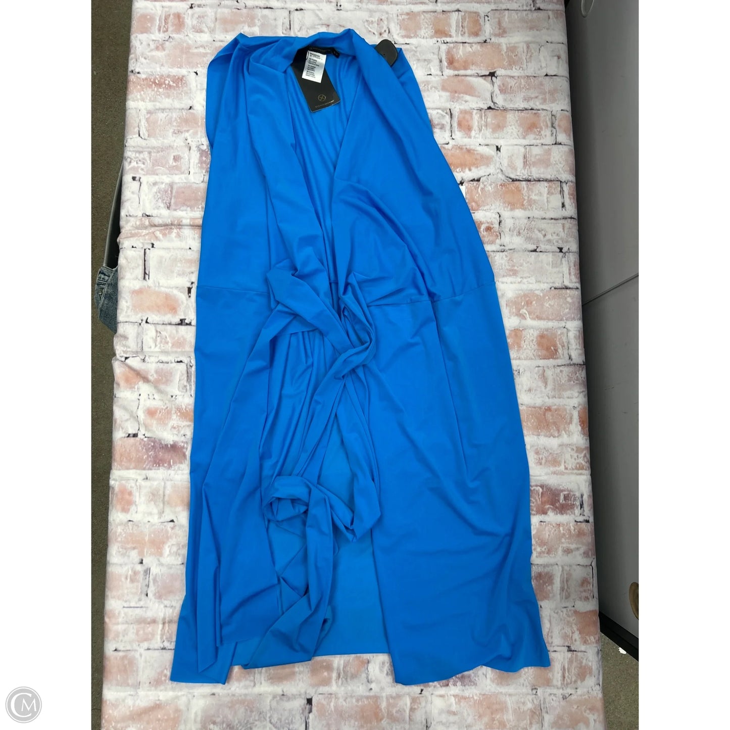 Swimwear Cover-up By Clothes Mentor In Blue, Size: S