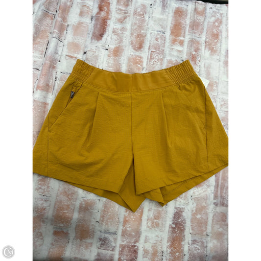 Athletic Shorts By Athleta In Yellow, Size: Xs