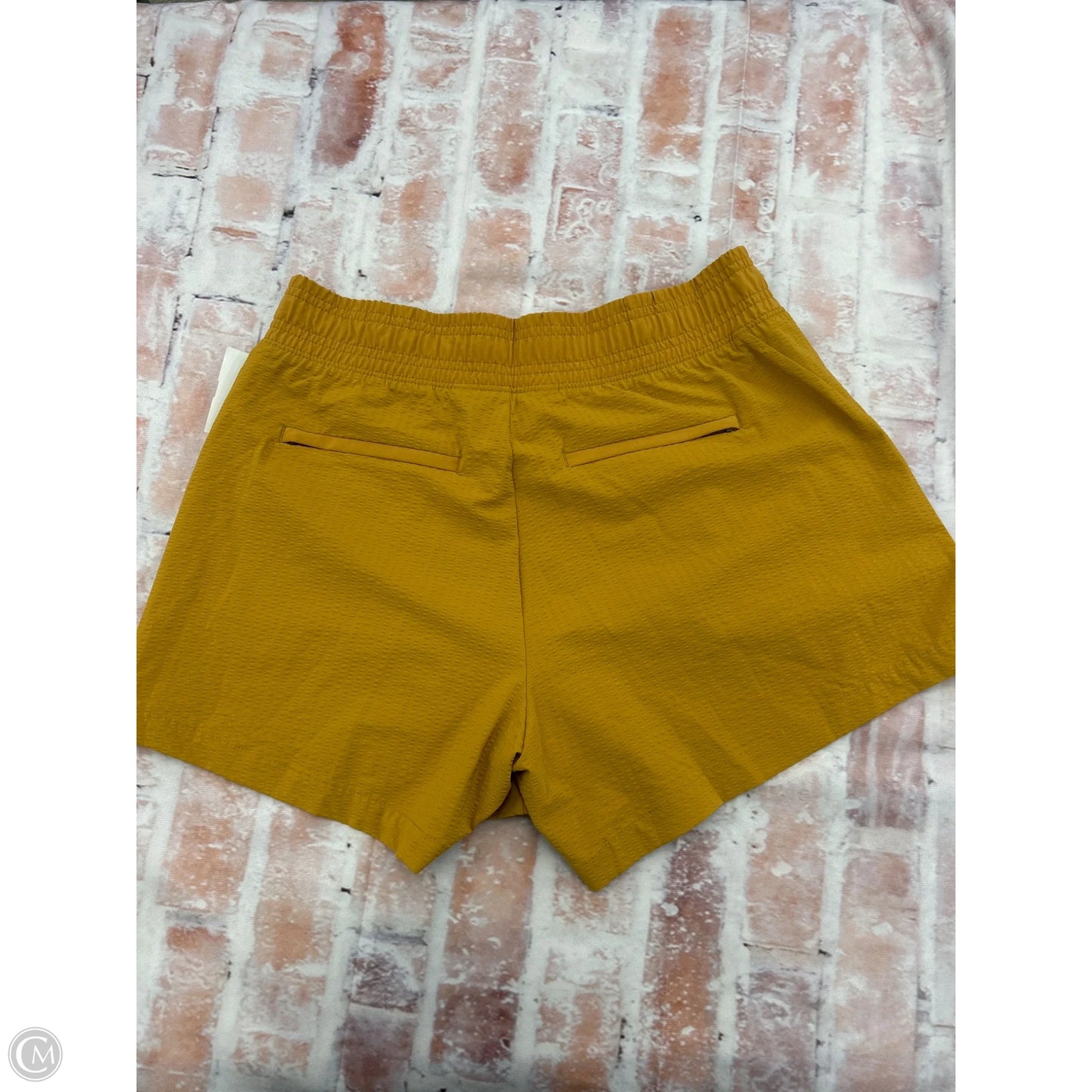 Athletic Shorts By Athleta In Yellow, Size: Xs