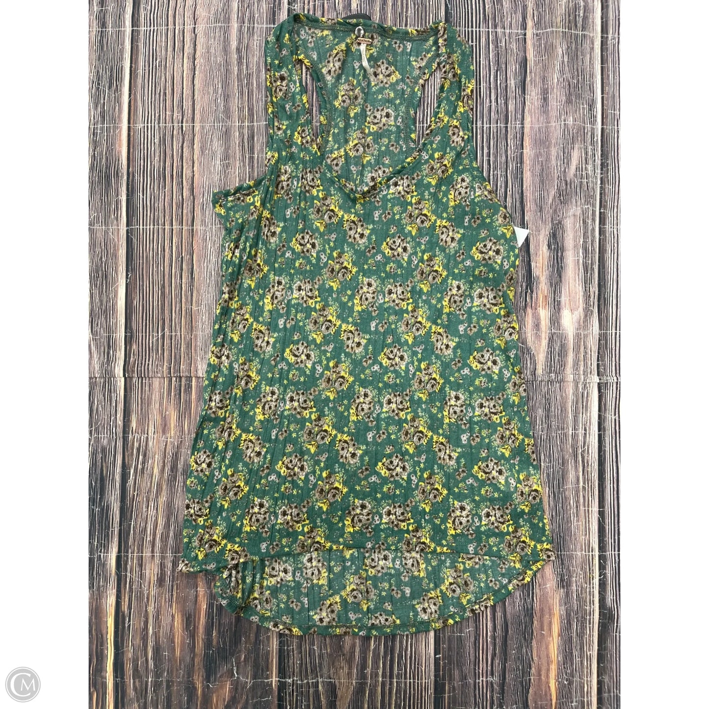 Tank Top By Free People In Floral Print, Size: Xs