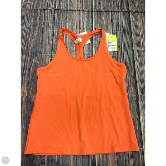 Athletic Tank Top By All In Motion In Orange, Size: S