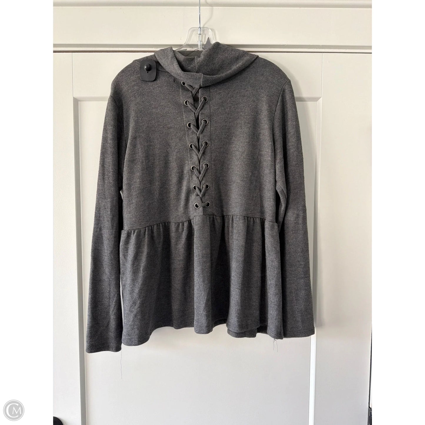Sweater By Maurices In Grey, Size: L