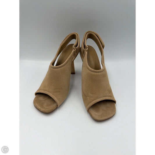 Shoes Heels Block By Vince In Tan, Size: 6.5