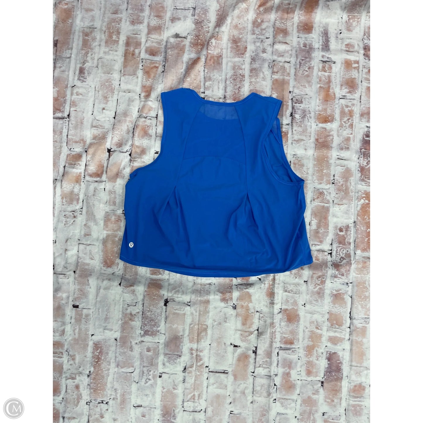Athletic Tank Top By Lululemon In Blue, Size: S