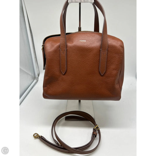 Handbag By Fossil, Size: Medium