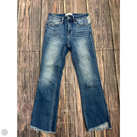 Jeans Straight By Vervet In Blue Denim, Size: 0