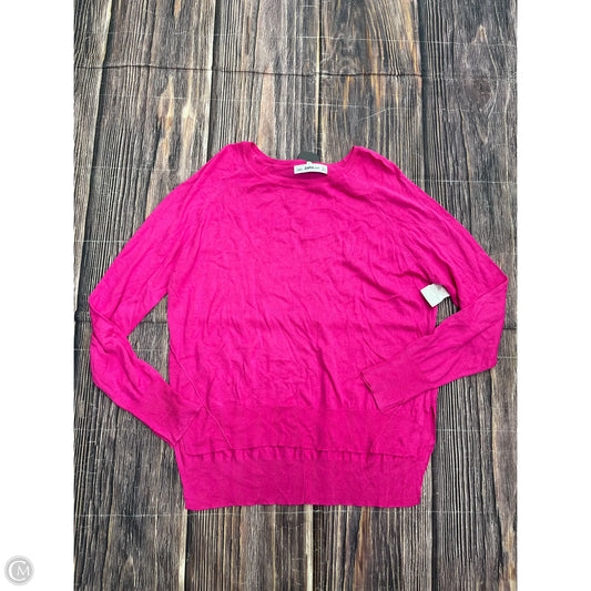 Top Long Sleeve By Zara In Pink, Size: M
