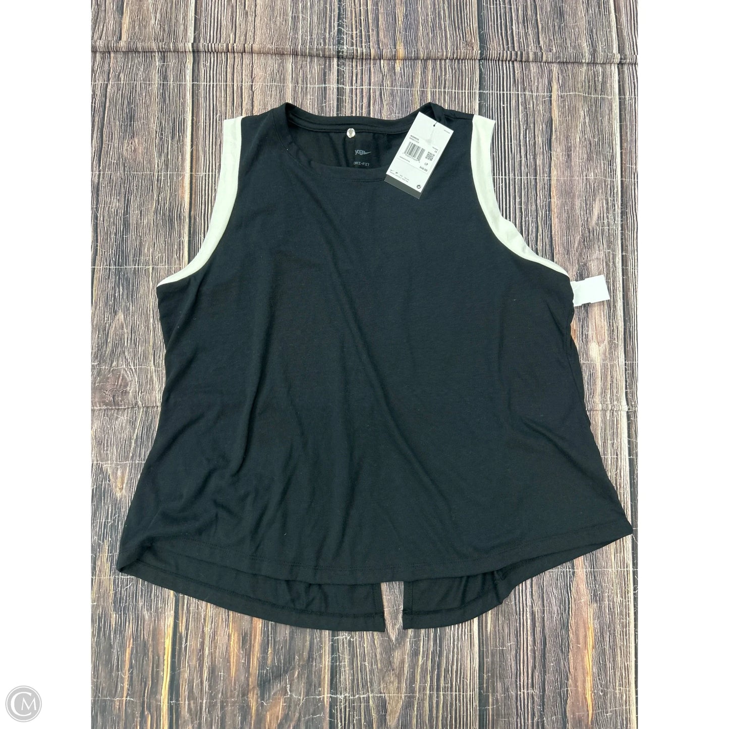 Tank Top By Nike Apparel In Black, Size: 1x